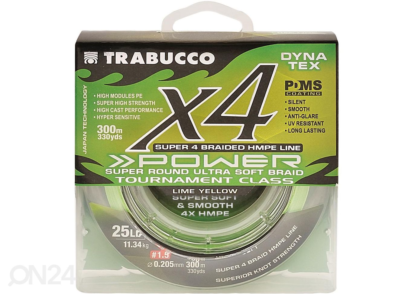 Шнур trabucco dyna-tex x4 power uv 150 м 0,128 мм увеличить