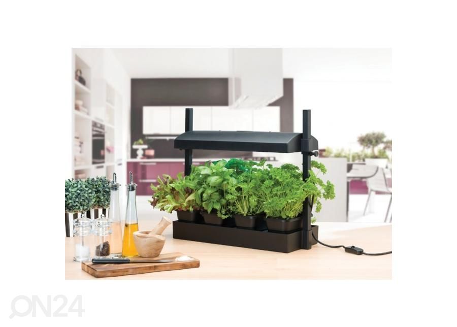 Ящик для предварительного выращивания с подсветкой Micro Grow Light Garden 11 Вт, черный увеличить