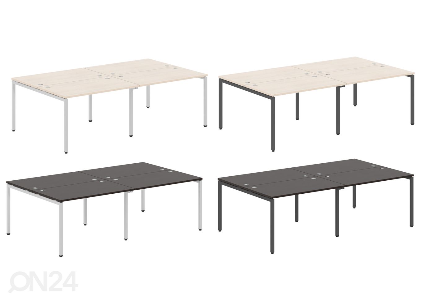 4-местный рабочий стол Xten-S 240,6 cm увеличить