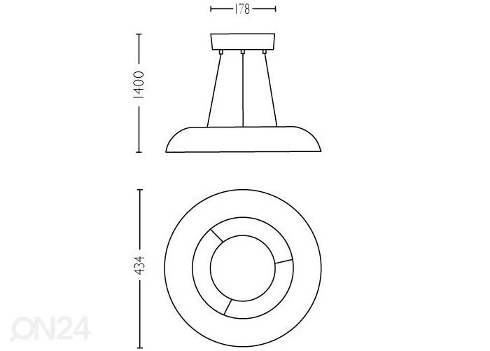 Hue White ambiance Amaze умный подвесной светильник чёрный + пульт увеличить