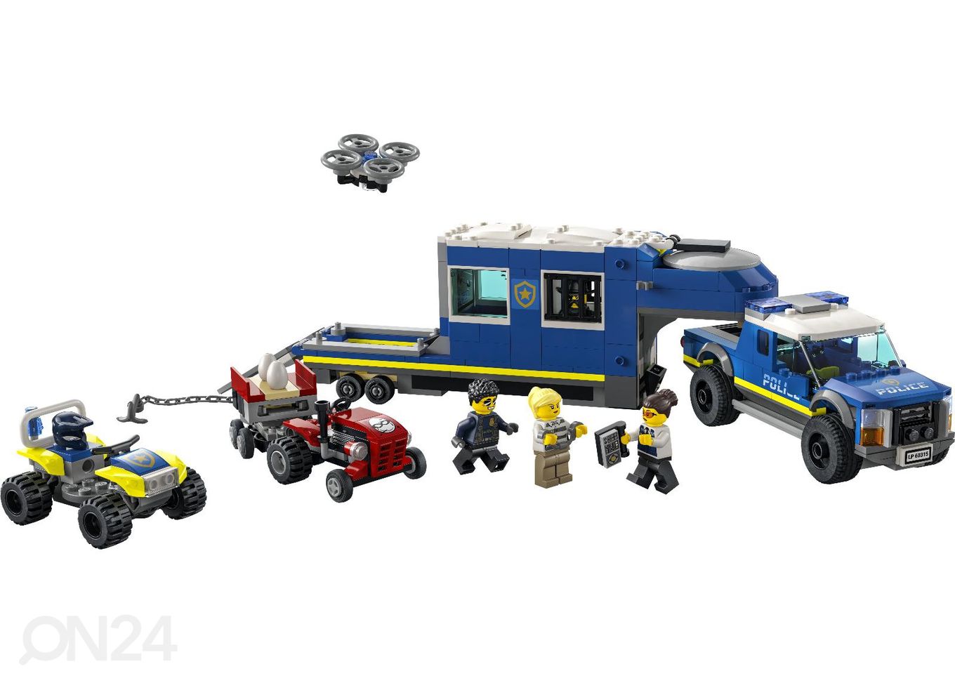 LEGO City Мобильный полицейский коммандос увеличить