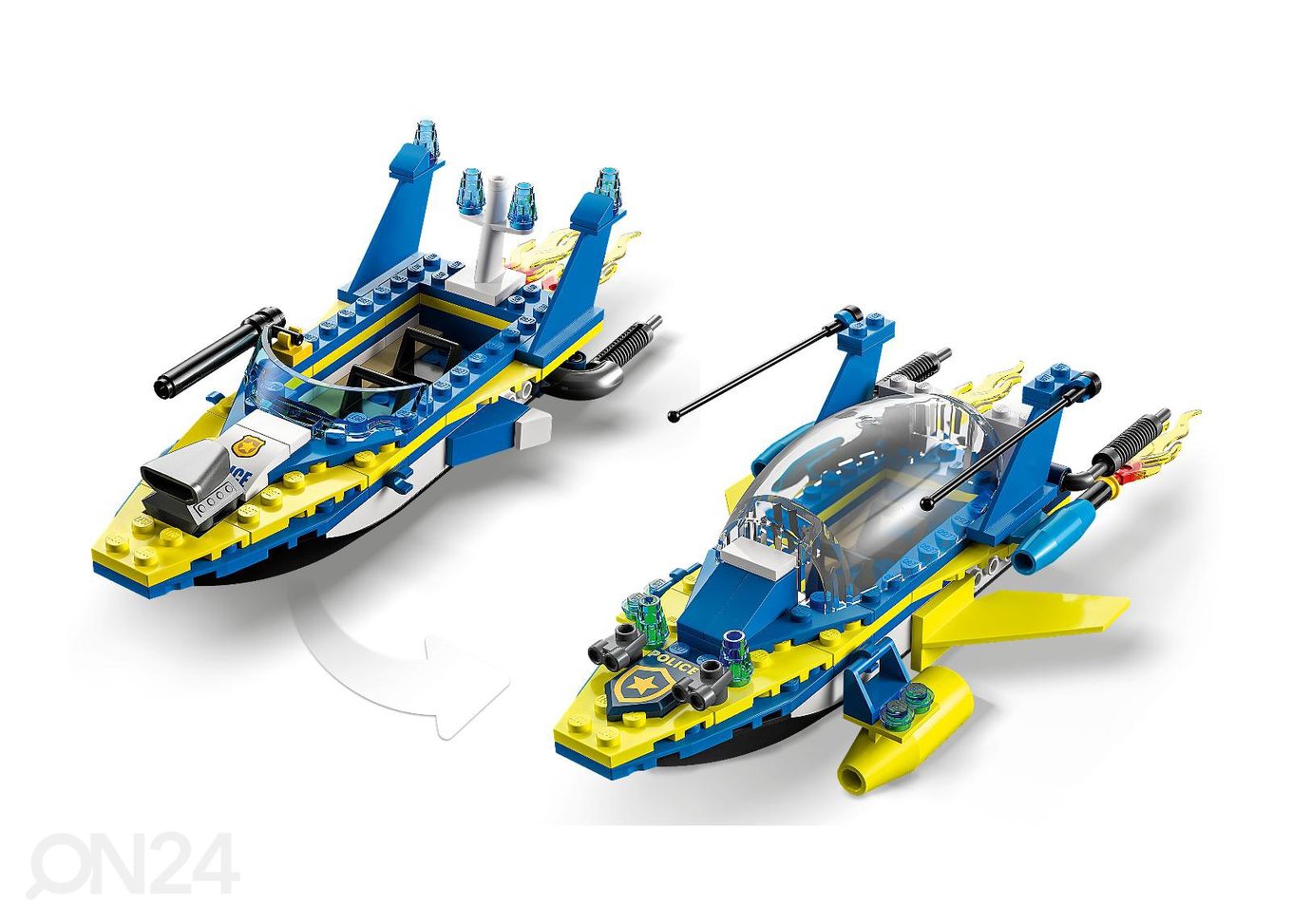 LEGO City Следственные миссии водной полиции увеличить