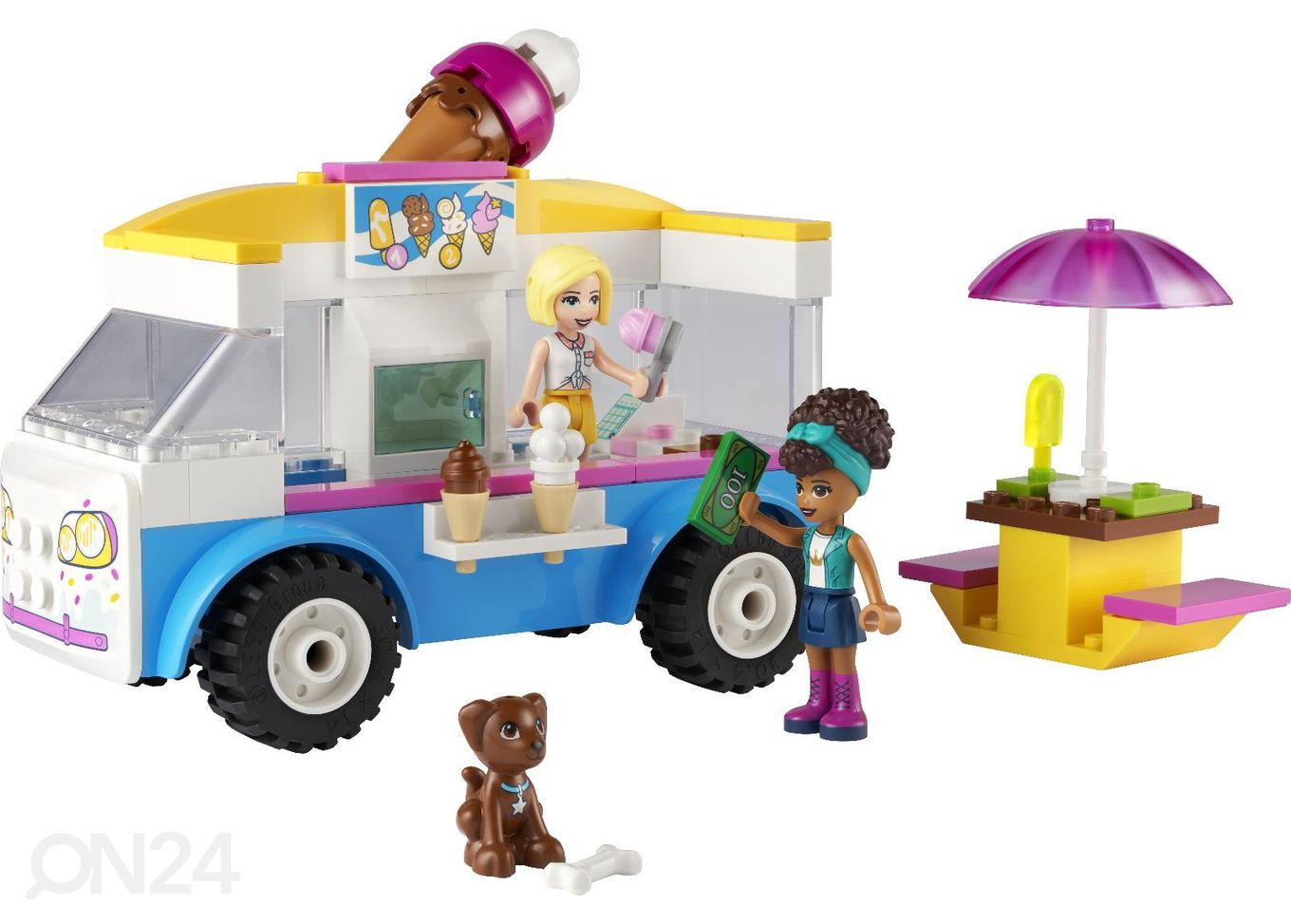 LEGO Friends Грузовик с мороженым увеличить