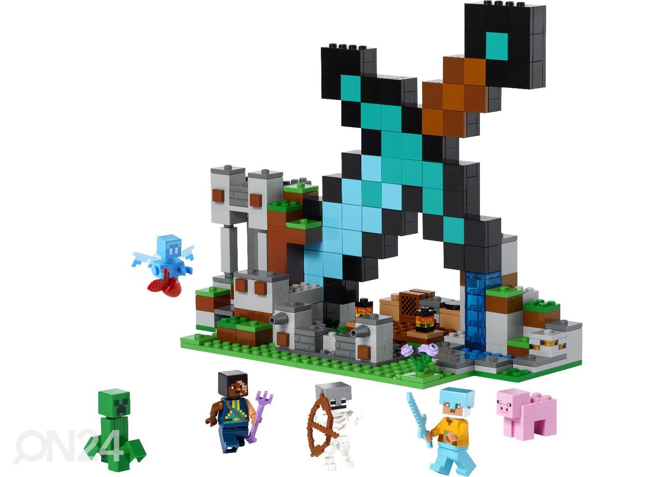 LEGO Minecraft Аванпост меча увеличить