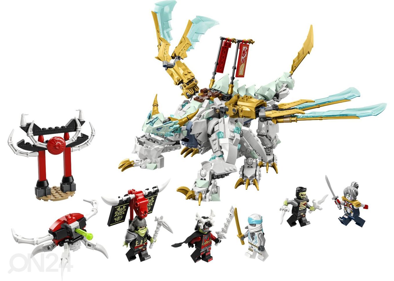 LEGO Ninjago Zane’i Существо Ледяной Дракон увеличить