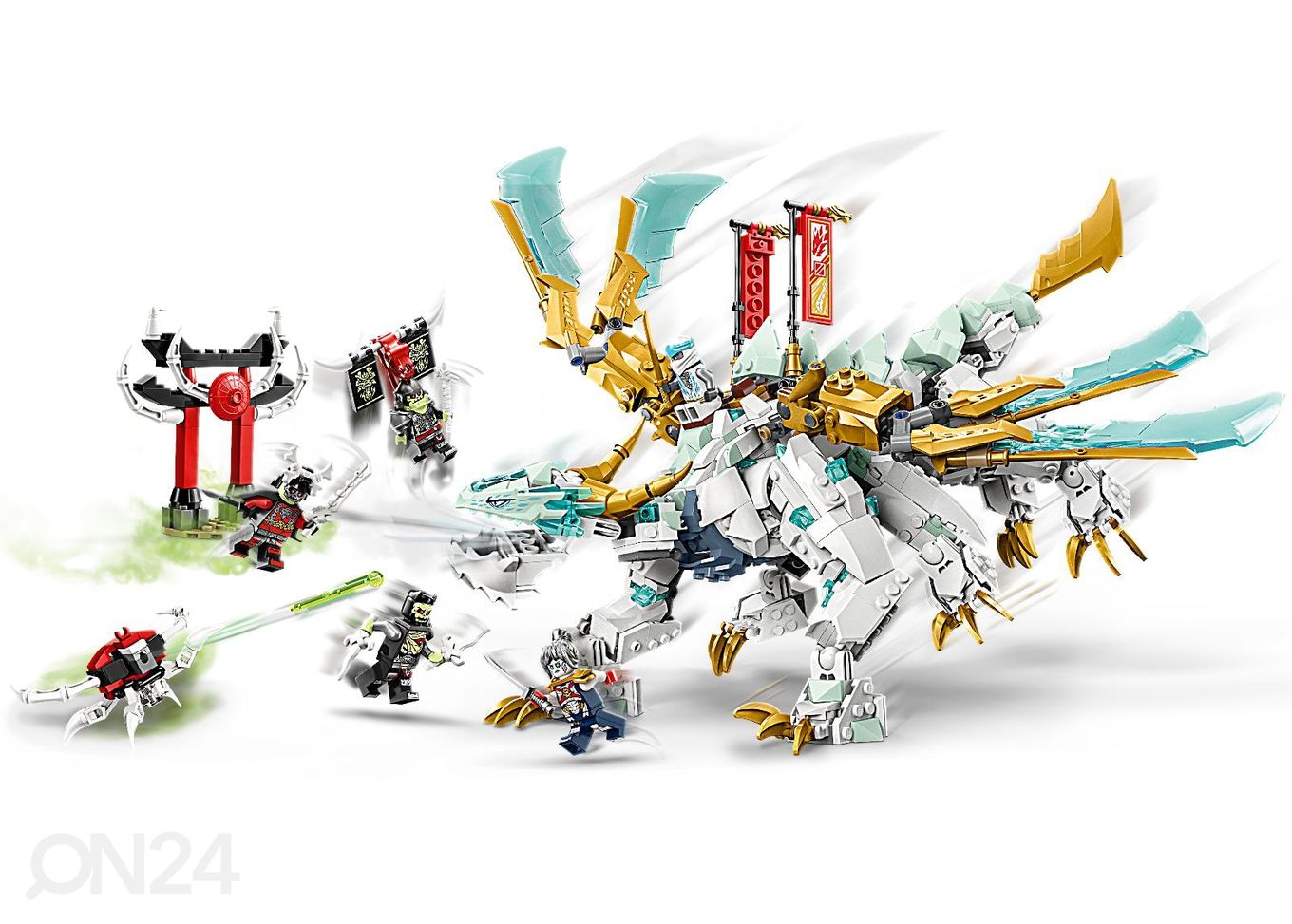 LEGO Ninjago Zane’i Существо Ледяной Дракон увеличить