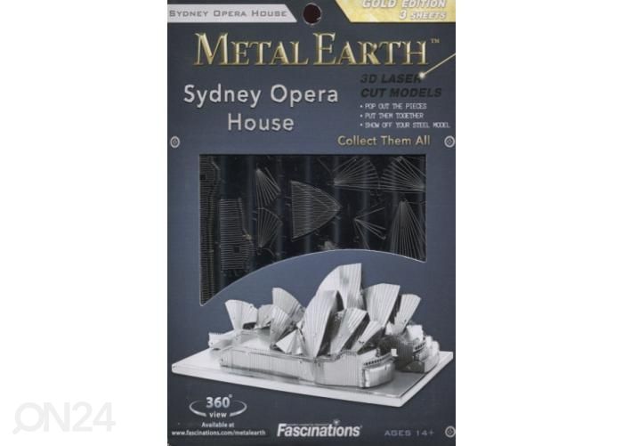 Metal Earth 3D Puzzle Сиднейский оперный театр увеличить