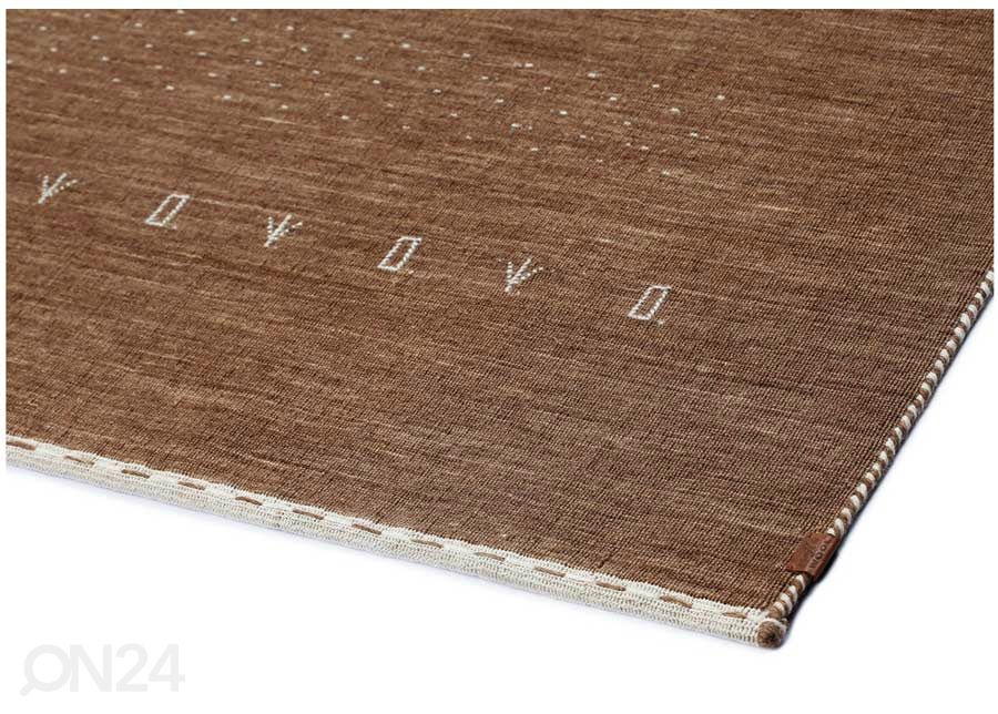 Narma шерстяной ковер ручной работы Tornio brown 140x200 см увеличить