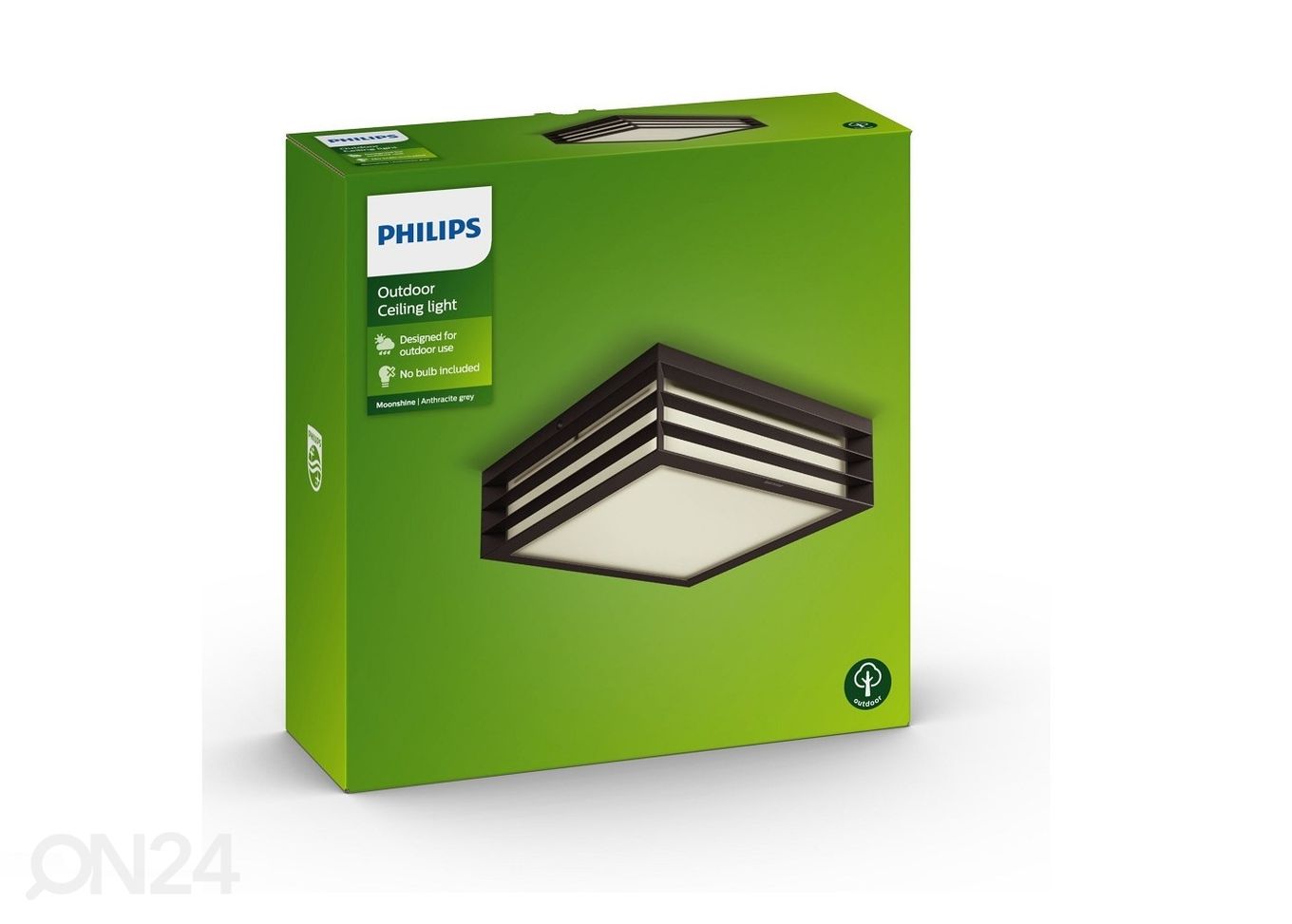 Philips Moonshine потолочный и настенный светильник 2xE27 увеличить