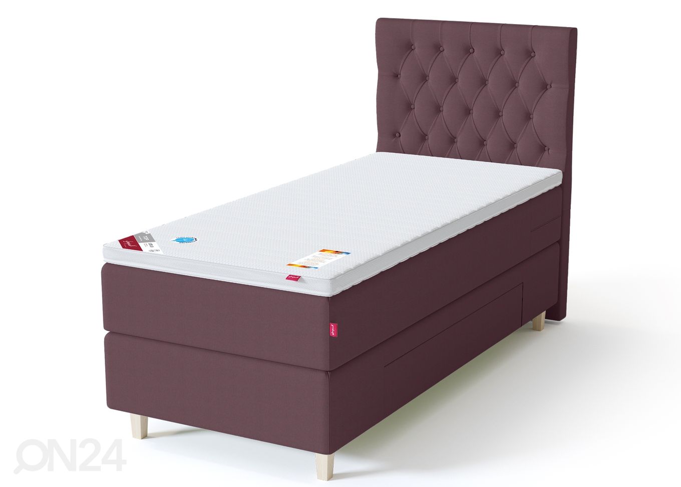 Sleepwell Black континентальная кровать с ящиком 120x200 cm увеличить