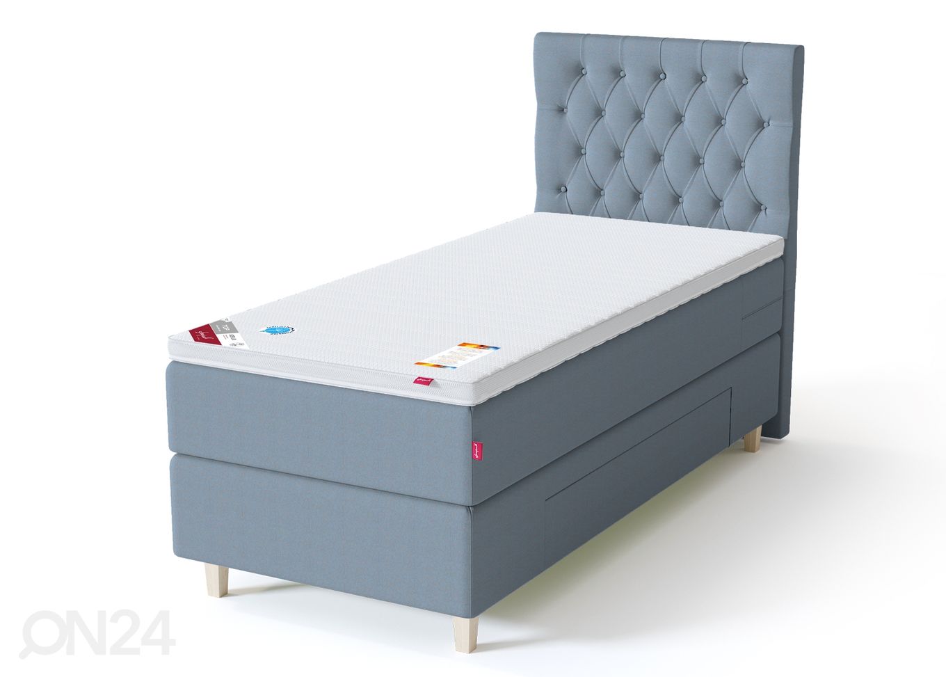 Sleepwell Black континентальная кровать с ящиком 80x200 cm увеличить