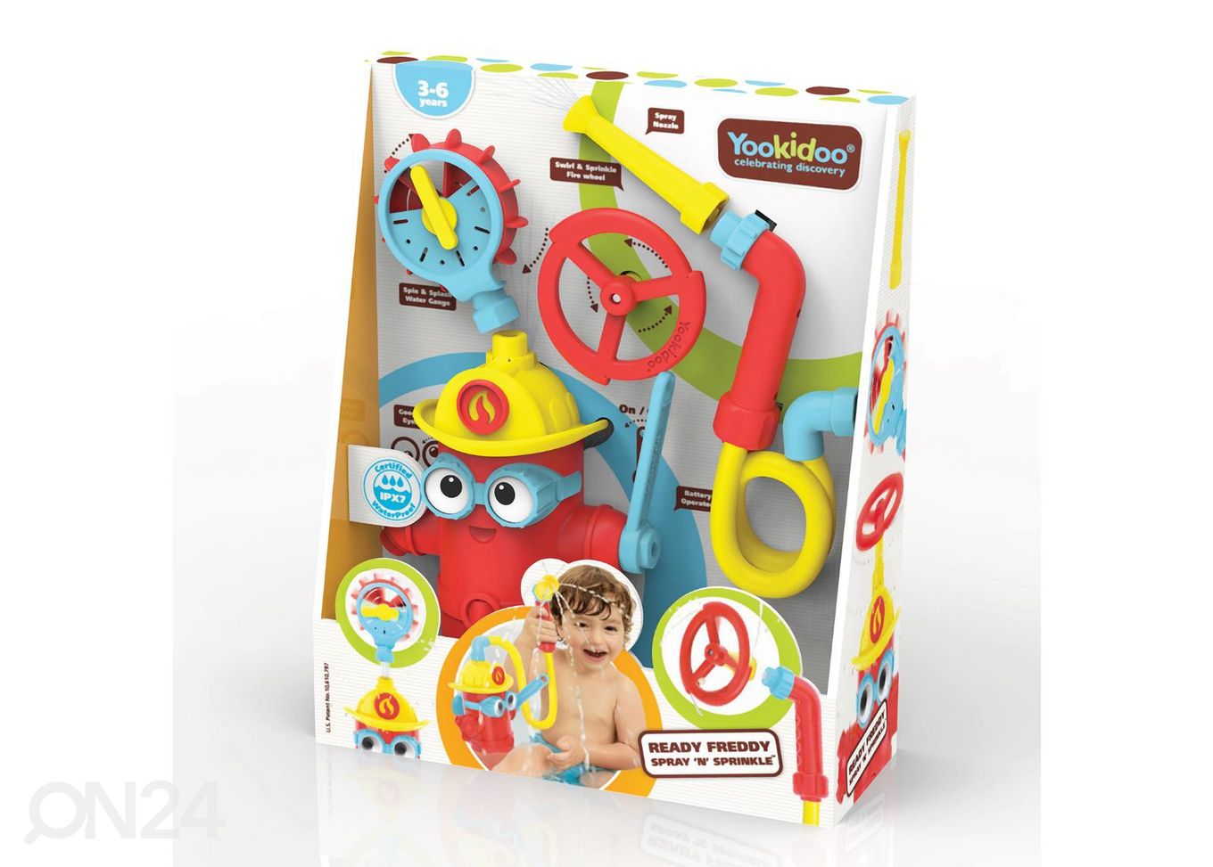 Yookidoo игрушка для ванны Freddy Spray увеличить