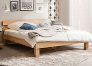 Кровать из массива дуба Judith 160x200 cm, белое масло