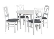 Обеденный стол Ø 100 см + 4 стула