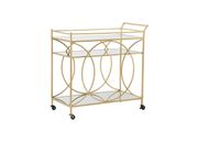 Сервировочный столик Glam, золотистый