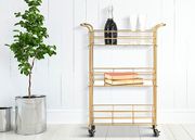 Сервировочный столик Glam, золотистый