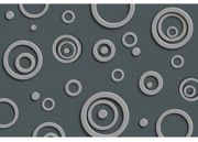Флизелиновые фотообои Metal circles 225x250 см