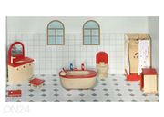 Мебель для кукольного домика - ванная комната
