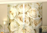 Полузатемняющая панельная штора Champagne Roses 240x240 см