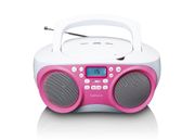 CD-радио Lenco SCD301PK, розовый