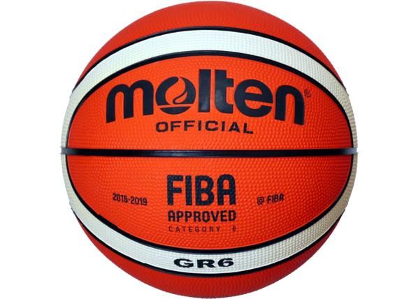 Баскетбольный мяч Gr6 резина Molten