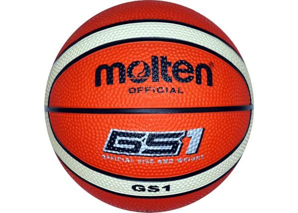 Баскетбольный мяч Gs1 резина Molten