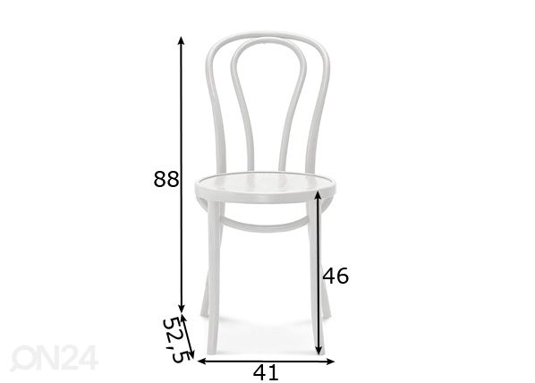 Венский стул размеры