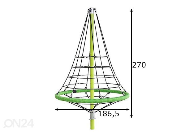 Веревочная пирамида Joy 1 размеры