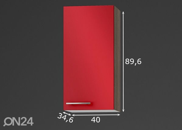 Верхний кухонный шкаф Imola 40 cm размеры