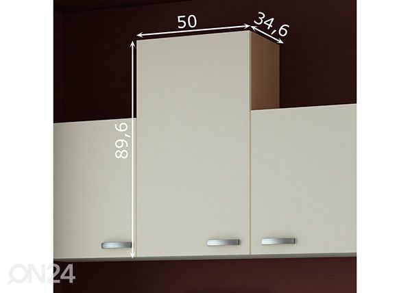 Верхний кухонный шкаф Klassik 60 размеры