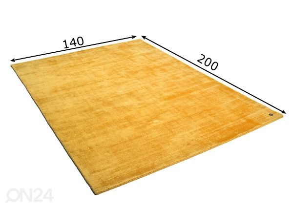 Вискозный ковёр Shine 140x200 cm размеры