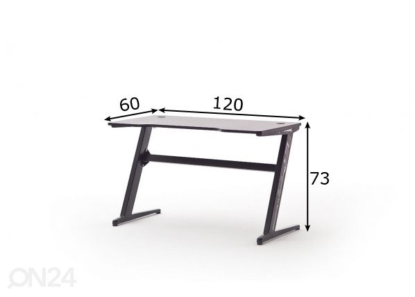 Геймерский стол mcRacing 5 размеры