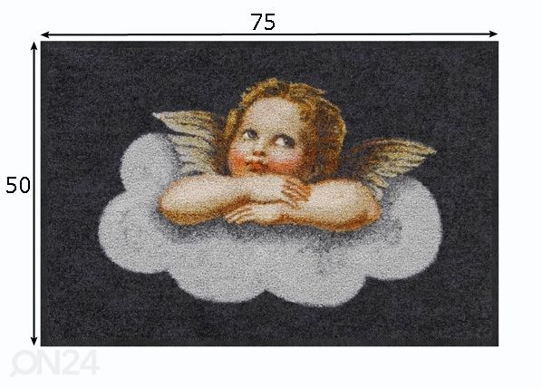 Дверной коврик Little Angel 50x75 см размеры