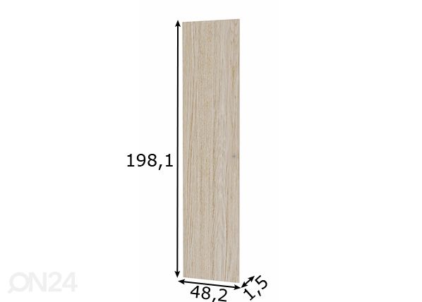 Дверь для шкафа Save h 200 cm размеры