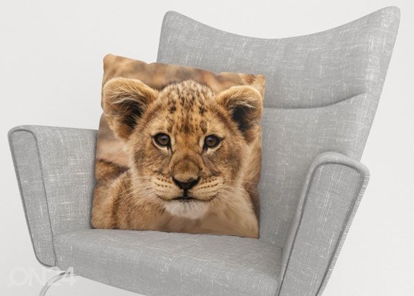 Декоративная наволочка Cute lion 40x40 cm