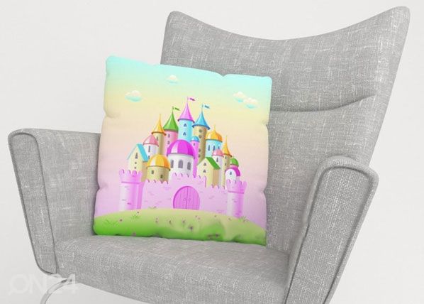 Декоративная наволочка Pink Castle 40x40 cm