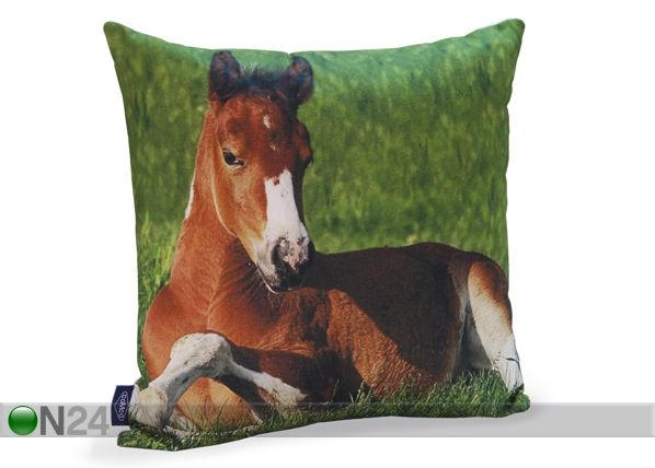 Декоративная подушка Лошадь 45x45 cm
