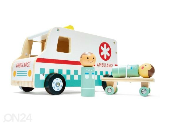 Деревянная машина скорой помощи