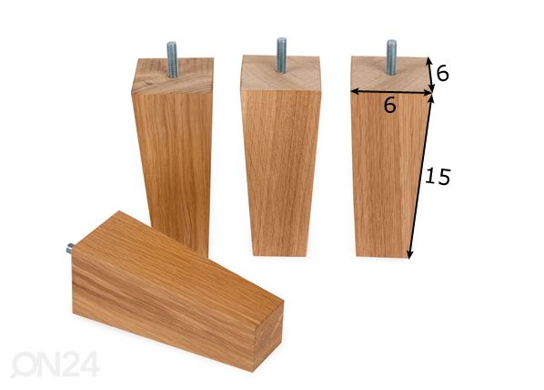 Деревянные ножки для кровати h15 cm 4 шт размеры