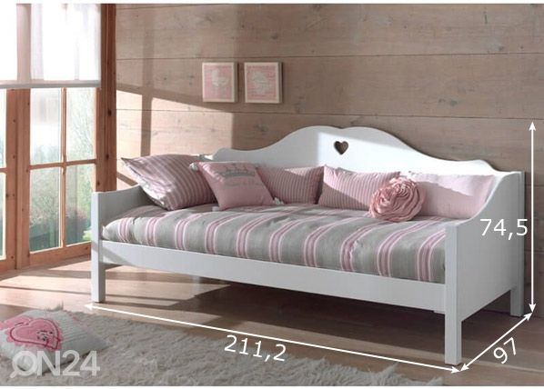 Детская кровать Amori 90x200 cm размеры