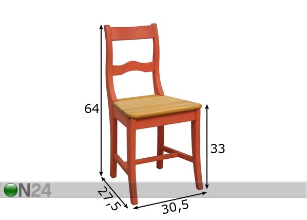 Детский стул размеры