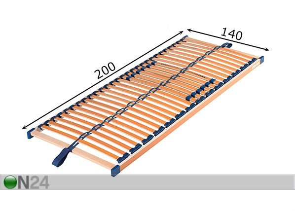 Дно кровати в раме Euroflex 100 140x200 cm размеры