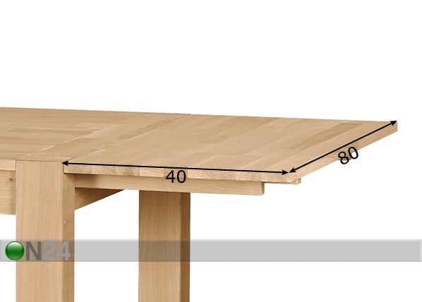 Дополнительная панель для стола Harper, 2 шт размеры