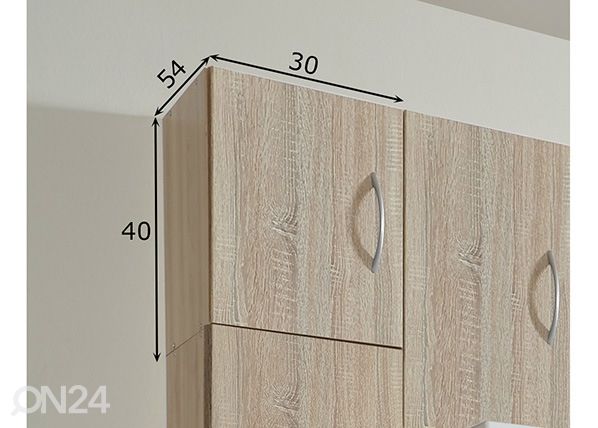 Дополнительный шкаф MRK 588 30 cm размеры