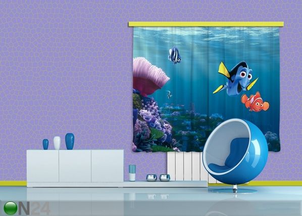 Затемняющее фотошторы Disney Nemo 180x160 см