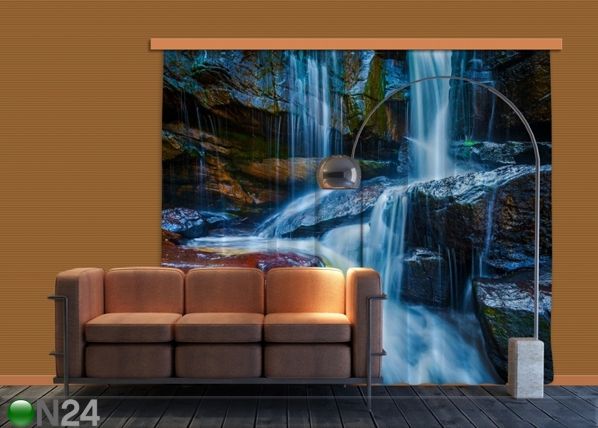 Затемняющее фотошторы Waterfall 280x245 см