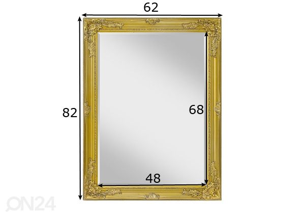 Зеркало 62x82 cm размеры