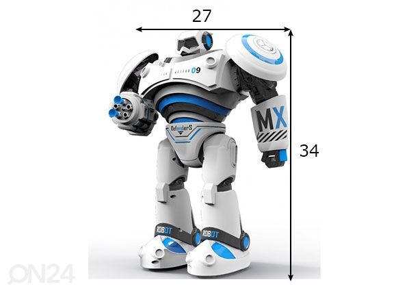 Игрушка робот с дистанционным управлением размеры