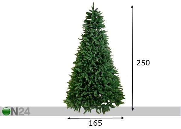 Искусственная елка Calgary 250 см размеры