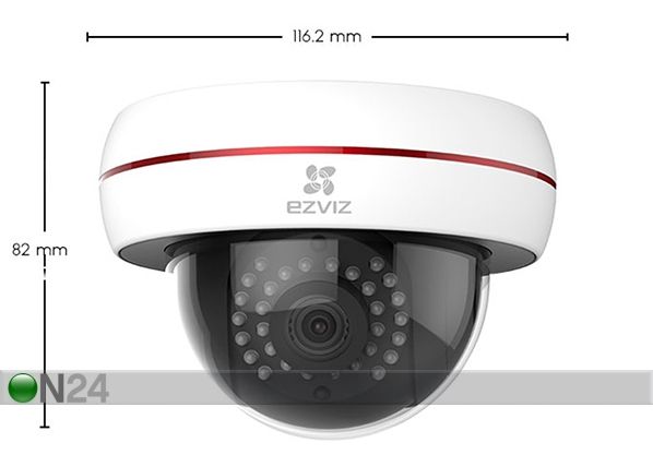 Камера слежения Ezviz C4S размеры